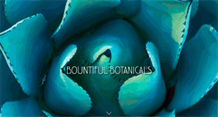 Desktop Screenshot of bountifulbotanicals.com